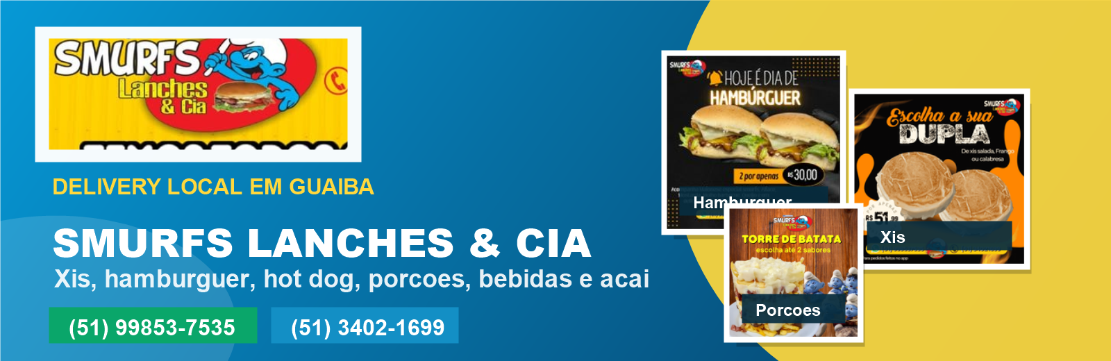 SMURFS LANCHES & CIA